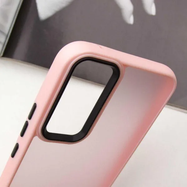 Чехол TPU+PC Lyon Frosted для Samsung Galaxy S25 FE — Розовый — фото 4 Чехол TPU+PC Lyon Frosted для Samsung Galaxy S25 FE — Розовый — фото 4