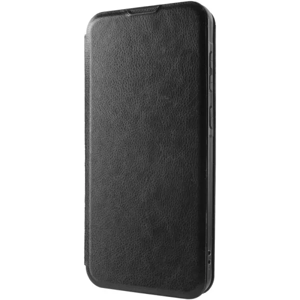 Шкіряний чохол-книжка Belora для Samsung Galaxy S25 FE — Чорний — фото 5