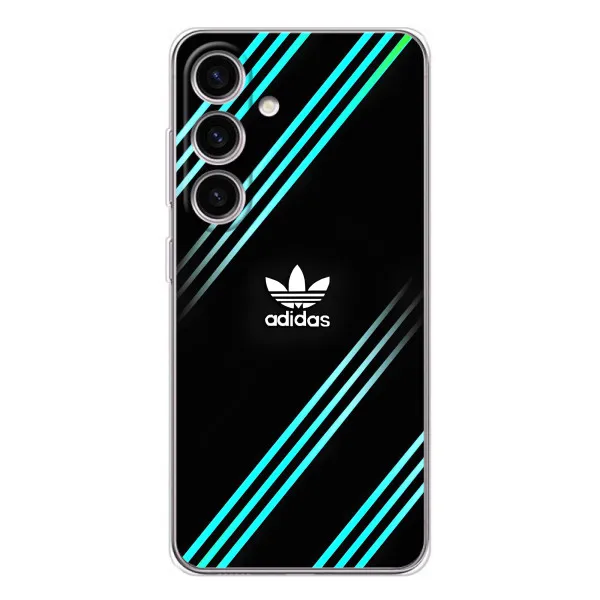 Чехол с принтом «Адидас с полосами» для Samsung Galaxy S25 FE