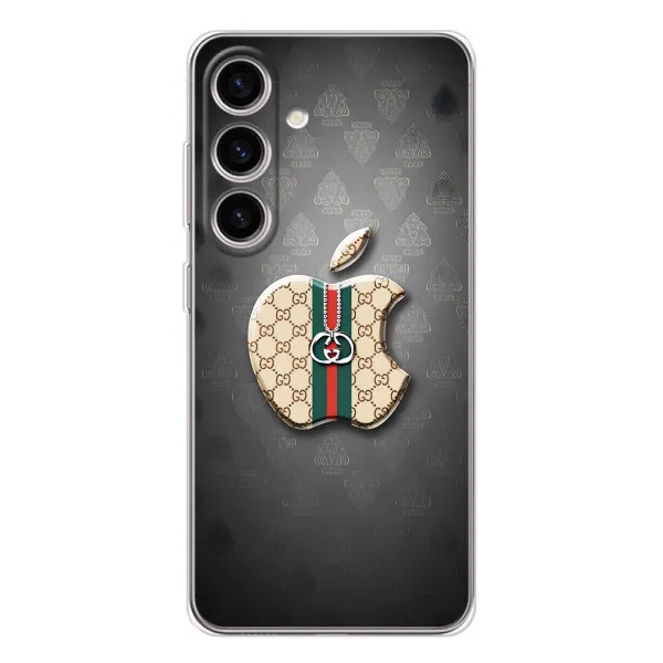 Чехол с принтом «Apple gucci» для Samsung Galaxy S25 FE