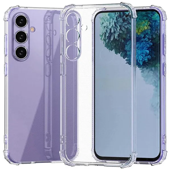 TPU чехол GETMAN Ease logo усиленные углы Full Camera для Samsung Galaxy S25+ — Прозрачный — фото 1 TPU чехол GETMAN Ease logo усиленные углы Full Camera для Samsung Galaxy S25+ — Прозрачный — фото 1