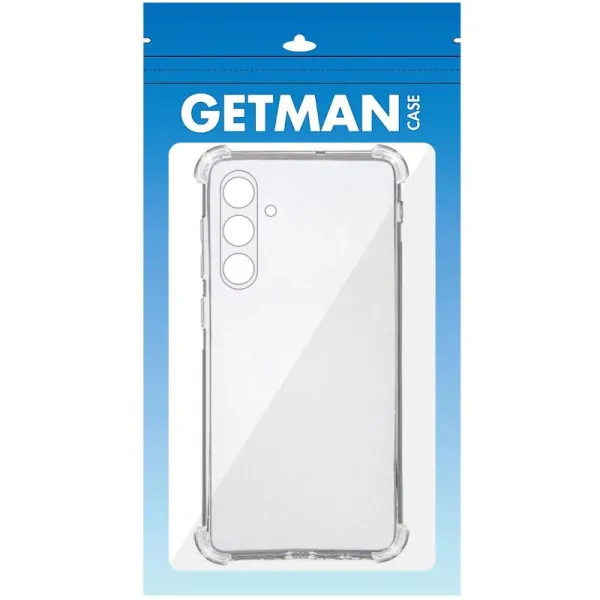 TPU чехол GETMAN Ease logo усиленные углы Full Camera для Samsung Galaxy S25+ — Прозрачный — фото 3 TPU чехол GETMAN Ease logo усиленные углы Full Camera для Samsung Galaxy S25+ — Прозрачный — фото 3