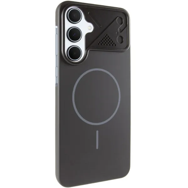 Чехол PC Synq with Magnetic Fit для Samsung Galaxy S25+ — Черный — фото 1 Чехол PC Synq with Magnetic Fit для Samsung Galaxy S25+ — Черный — фото 1