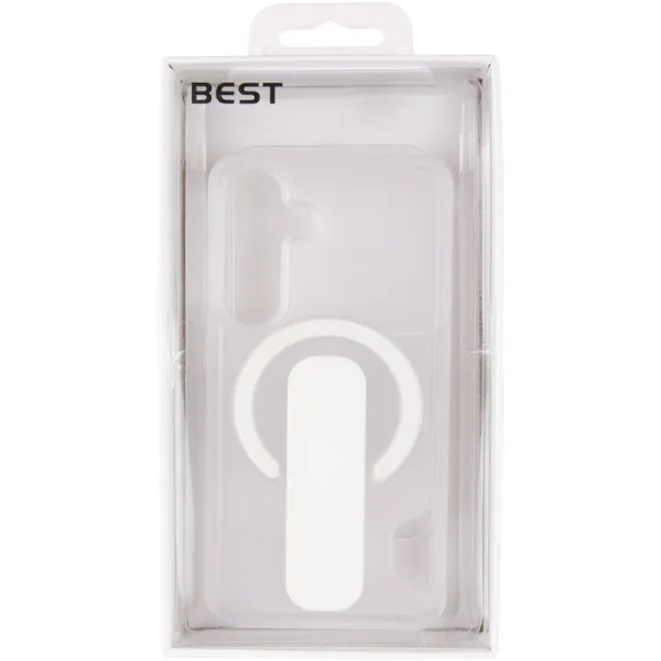 Чехол PC Soft Mist with Magnetic Fit для Samsung Galaxy S25+ / S24+ — Прозрачный — фото 2