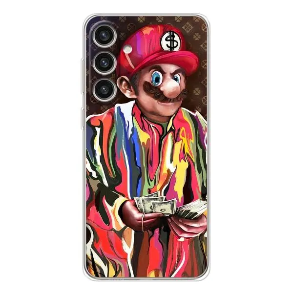 Чехол с принтом «Mario LV» для Samsung Galaxy S25 Plus Чехол с принтом «Mario LV» для Samsung Galaxy S25 Plus