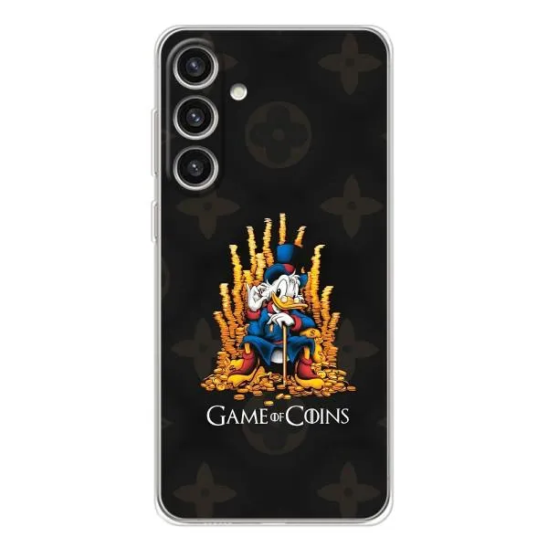 Чохол з принтом «Король грошей» для Samsung Galaxy S25 Plus Чохол з принтом «Король грошей» для Samsung Galaxy S25 Plus