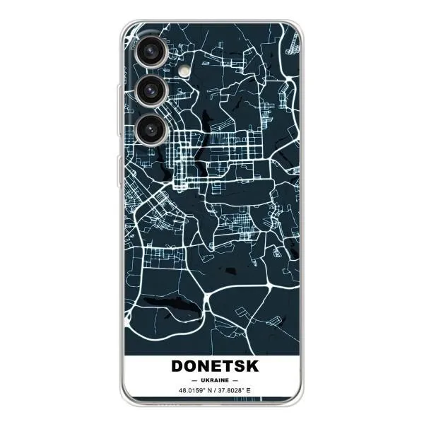 Чехол с принтом «Донецк» для Samsung Galaxy S25 Plus Чехол с принтом «Донецк» для Samsung Galaxy S25 Plus