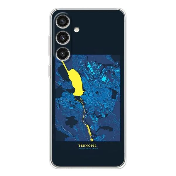 Чехол с принтом «Тернополь» для Samsung Galaxy S25 Plus Чехол с принтом «Тернополь» для Samsung Galaxy S25 Plus