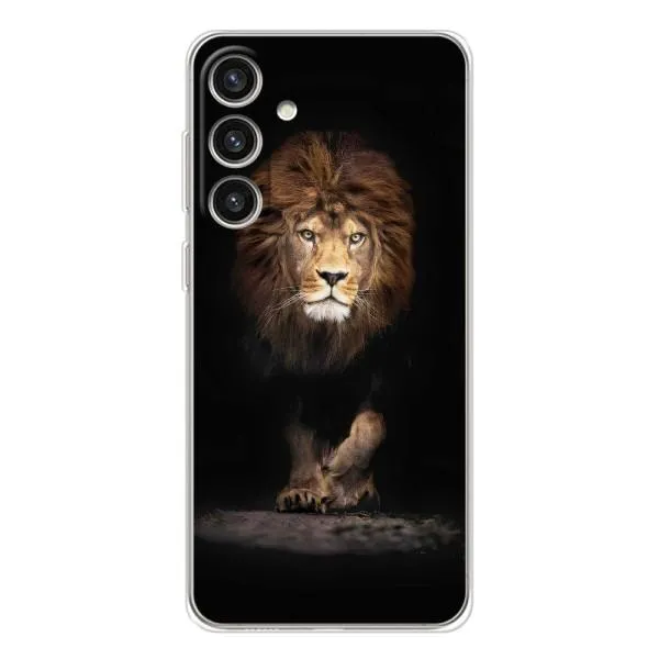 Чехол с принтом «Лев» для Samsung Galaxy S25 Plus Чехол с принтом «Лев» для Samsung Galaxy S25 Plus