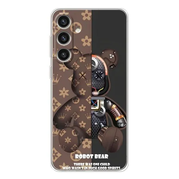 Чехол с принтом «Медведь Луи Витон» для Samsung Galaxy S25 Plus Чехол с принтом «Медведь Луи Витон» для Samsung Galaxy S25 Plus