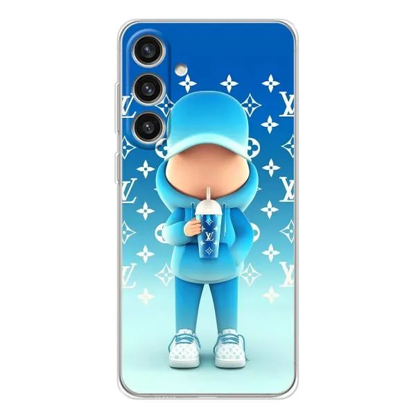 Чехол с принтом «Парень LV» для Samsung Galaxy S25 Plus Чехол с принтом «Парень LV» для Samsung Galaxy S25 Plus
