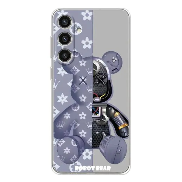 Чехол с принтом «Робот Мишка» для Samsung Galaxy S25 Plus Чехол с принтом «Робот Мишка» для Samsung Galaxy S25 Plus
