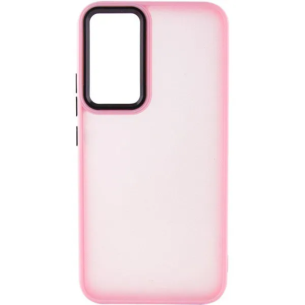 Чехол TPU+PC Lyon Frosted для Samsung Galaxy S25 Ultra — Розовый — фото 2
