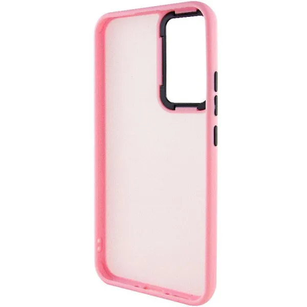 Чехол TPU+PC Lyon Frosted для Samsung Galaxy S25 Ultra — Розовый — фото 3