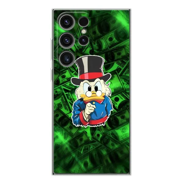 Чохол з принтом «Скрудж МакДак» для Samsung Galaxy S25 Ultra