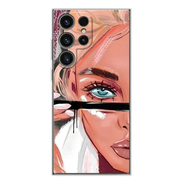 Чохол з принтом «Макіяж» для Samsung Galaxy S25 Ultra