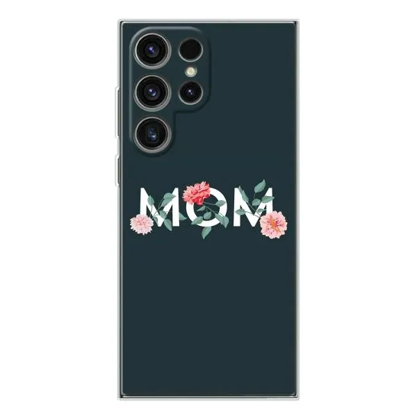 Чехол с принтом «Mom дизайн» для Samsung Galaxy S25 Ultra
