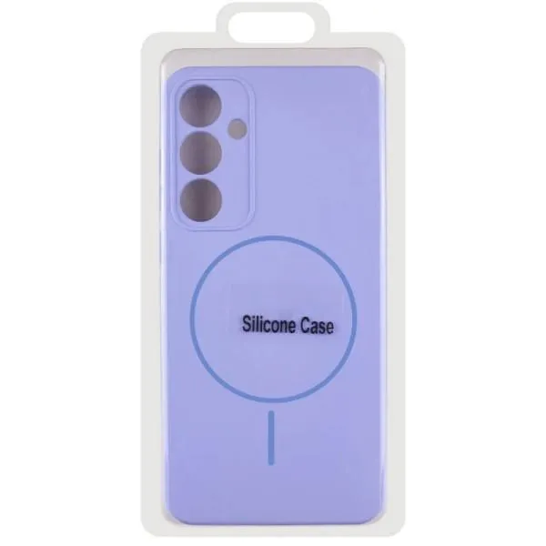 Чехол Silicone Cover Lakshmi Full Camera (AA) with Magnetic Fit для Samsung Galaxy S25 — Сиреневый — фото 5 Чехол Silicone Cover Lakshmi Full Camera (AA) with Magnetic Fit для Samsung Galaxy S25 — Сиреневый — фото 5