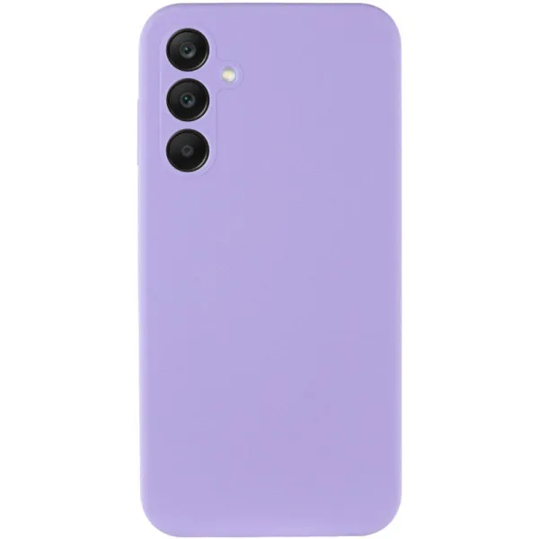 Чехол Silicone Cover Lakshmi Full Camera (AAA) для Samsung Galaxy S25 — Сиреневый — фото 2