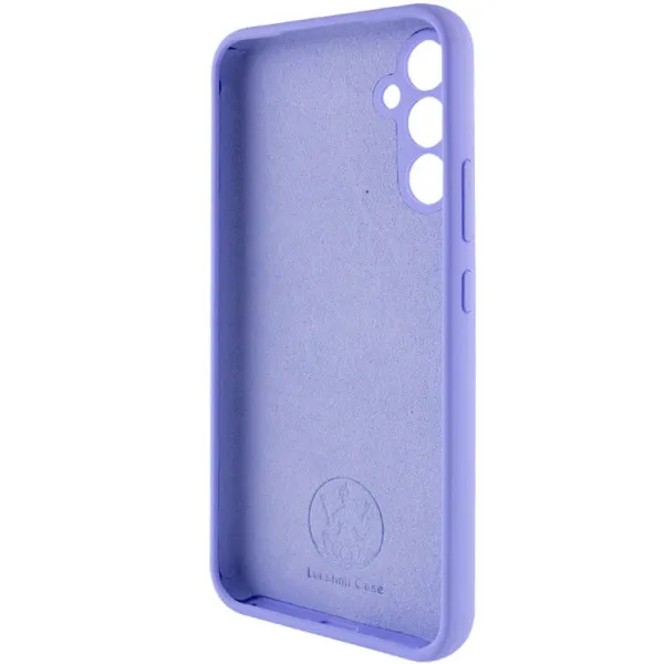 Чехол Silicone Cover Lakshmi Full Camera (AAA) для Samsung Galaxy S25 — Сиреневый — фото 4