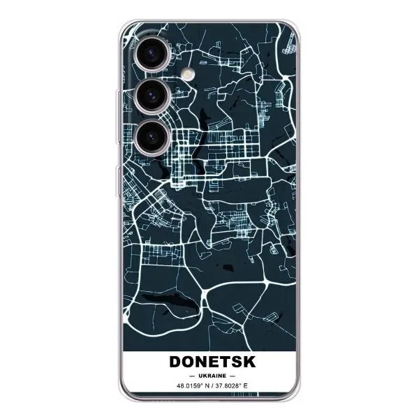 Чехол с принтом «Донецк» для Samsung Galaxy S25 Чехол с принтом «Донецк» для Samsung Galaxy S25