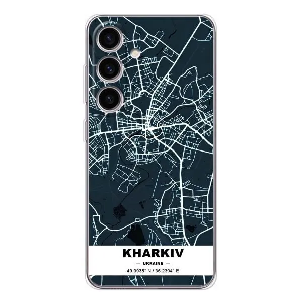 Чехол с принтом «Харьков» для Samsung Galaxy S25 Чехол с принтом «Харьков» для Samsung Galaxy S25