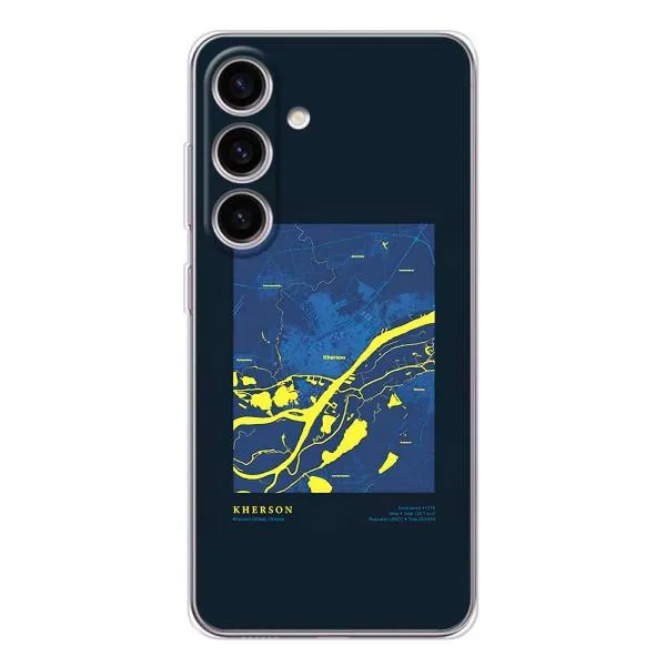 Чехол с принтом «Херсон» для Samsung Galaxy S25 Чехол с принтом «Херсон» для Samsung Galaxy S25