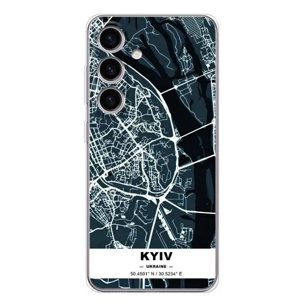 Чехол с принтом «Киев» для Samsung Galaxy S25 Чехол с принтом «Киев» для Samsung Galaxy S25