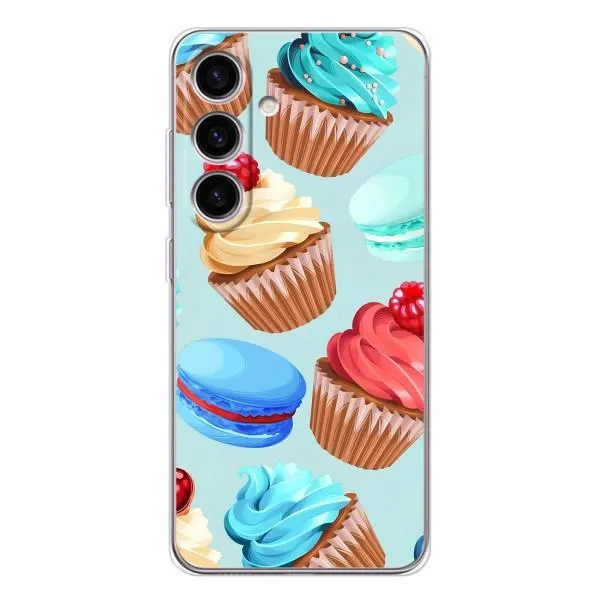 Чехол с принтом «Кексики» для Samsung Galaxy S25