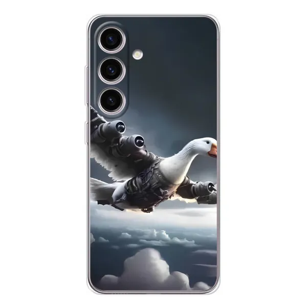 Чехол с принтом «Бомбардини гусини» для Samsung Galaxy S25