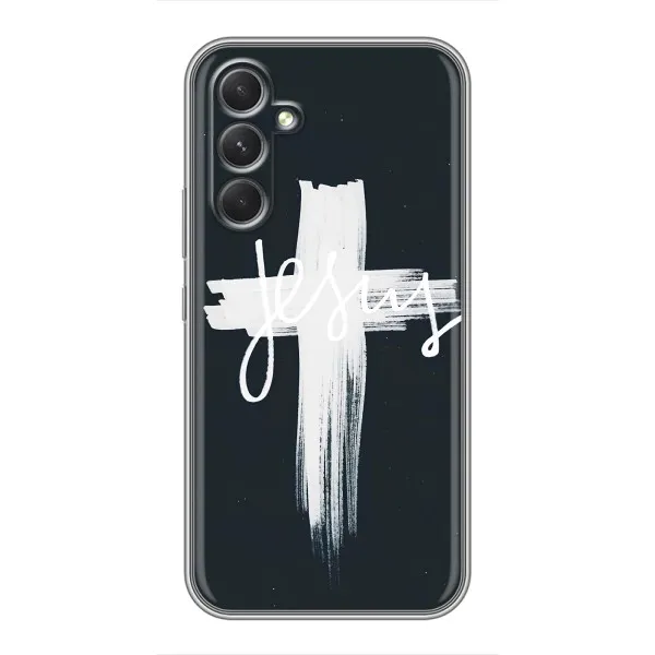 Чохол з принтом «Ісус» для Samsung Galaxy S26 Edge