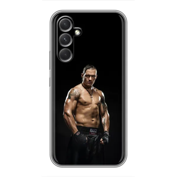 Чохол з принтом «Чемпіон Олександр Усик» для Samsung Galaxy S26 Edge