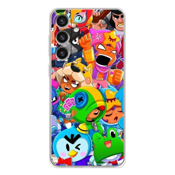 Чехол с принтом «герои Бравл Старс» для Samsung Galaxy S26 Plus Чехол с принтом «герои Бравл Старс» для Samsung Galaxy S26 Plus