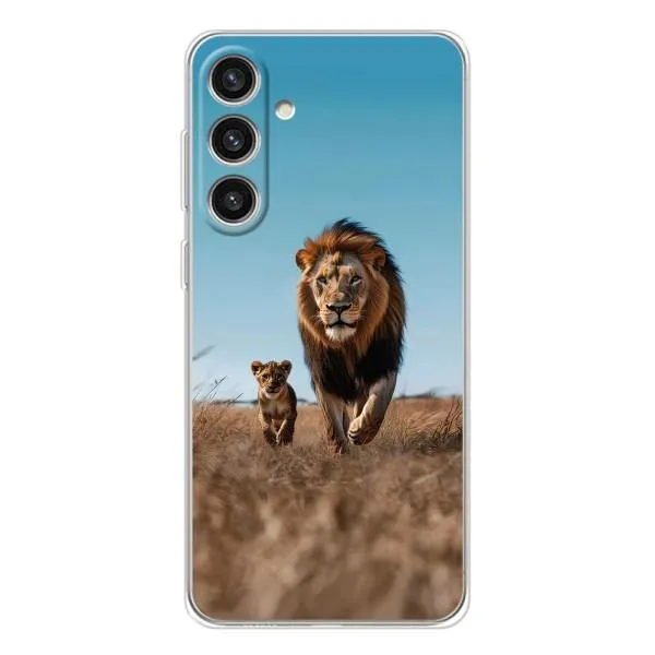 Чехол с принтом «Мусафа и Симба» для Samsung Galaxy S26 Plus Чехол с принтом «Мусафа и Симба» для Samsung Galaxy S26 Plus