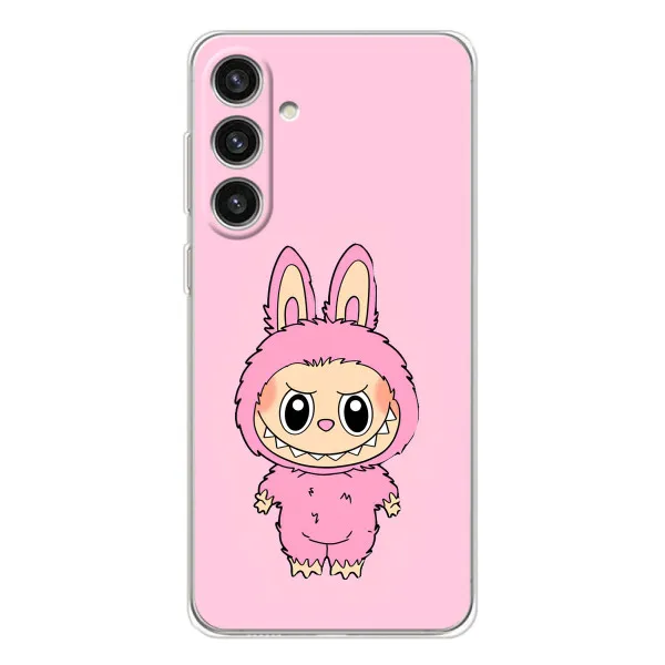 Чехол с принтом «Розовый Лабубу» для Samsung Galaxy S26 Plus