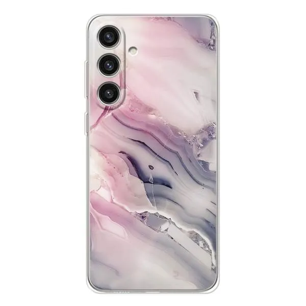 Чехол с принтом «Пурпурный Мрамор» для Samsung Galaxy S26 Plus Чехол с принтом «Пурпурный Мрамор» для Samsung Galaxy S26 Plus