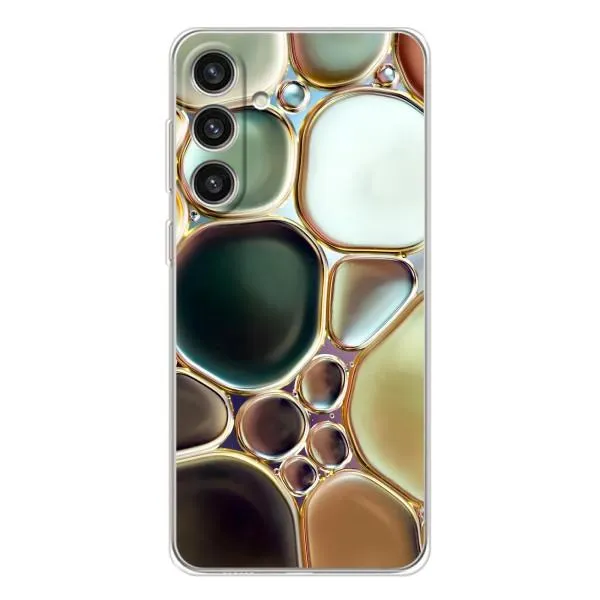 Чехол с принтом «Радужный Мрамор» для Samsung Galaxy S26 Plus Чехол с принтом «Радужный Мрамор» для Samsung Galaxy S26 Plus