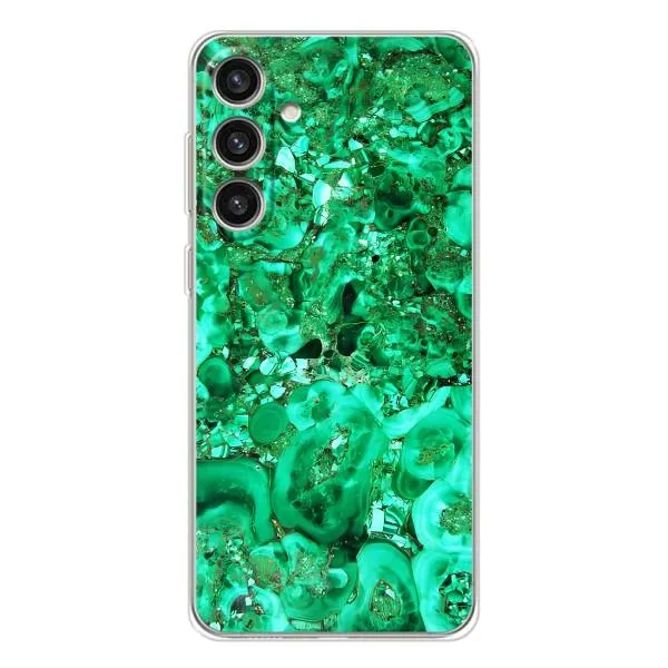 Чехол с принтом «Салатный Мрамор» для Samsung Galaxy S26 Plus Чехол с принтом «Салатный Мрамор» для Samsung Galaxy S26 Plus