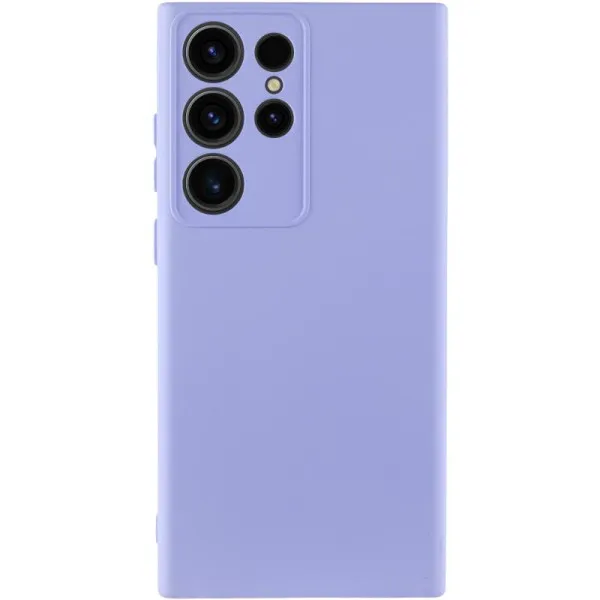 Чехол Silicone Cover Ummi Lakshmi Full Camera (AA) для Samsung Galaxy S26 Ultra — Сиреневый
