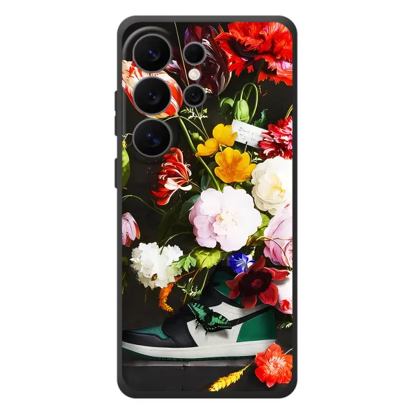 Чехол с принтом «Nike цветы» для Samsung Galaxy S26 Ultra