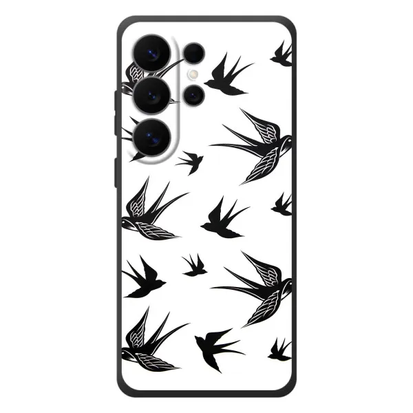 Чехол с принтом «Ласточки» для Samsung Galaxy S26 Ultra Чехол с принтом «Ласточки» для Samsung Galaxy S26 Ultra