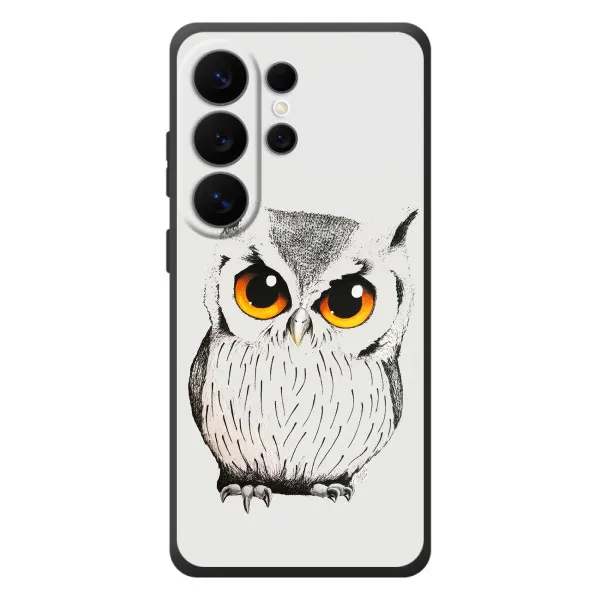 Чехол с принтом «Милая Сова» для Samsung Galaxy S26 Ultra Чехол с принтом «Милая Сова» для Samsung Galaxy S26 Ultra