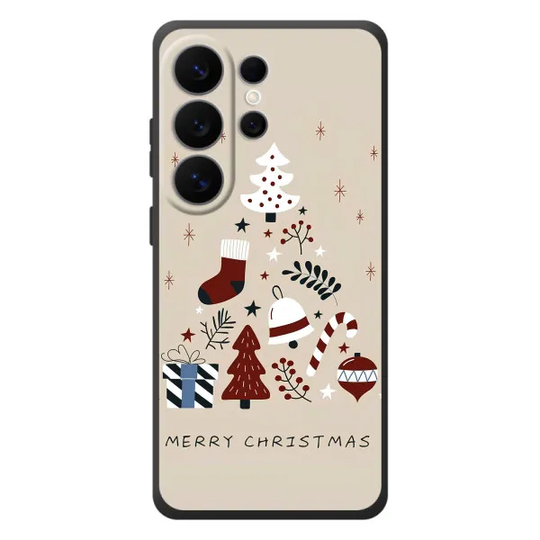 Чехол с принтом «Merry Christmas» для Samsung Galaxy S26 Ultra