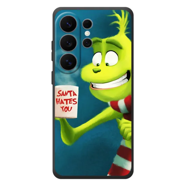 Чехол с принтом «Зеленый Гринч» для Samsung Galaxy S26 Ultra
