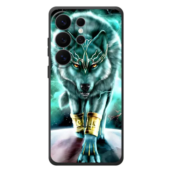 Чехол с принтом «Яркий волк» для Samsung Galaxy S26 Ultra Чехол с принтом «Яркий волк» для Samsung Galaxy S26 Ultra