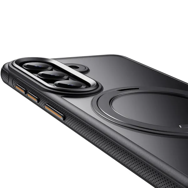Чехол Ummi Stylish with MagSafe Ring для Samsung Galaxy S26 — Черный — фото 2