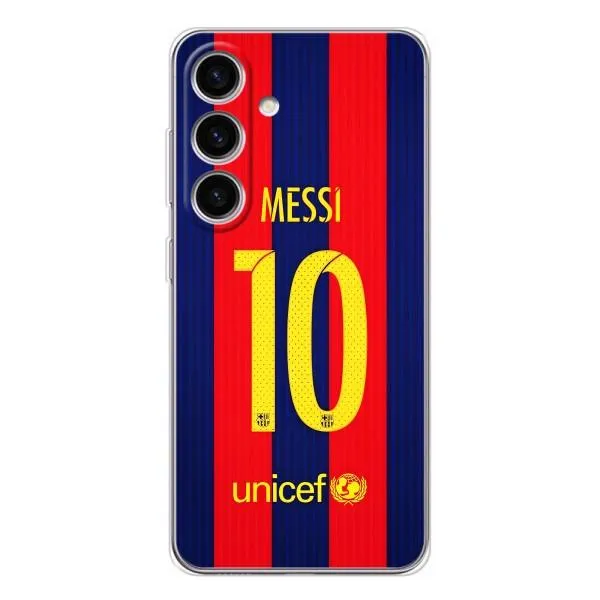Чехол с принтом «Messi Barca 10» для Samsung Galaxy S26