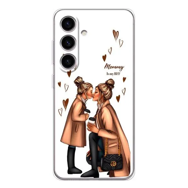 Чехол с принтом «Дочка и мама» для Samsung Galaxy S26 Чехол с принтом «Дочка и мама» для Samsung Galaxy S26