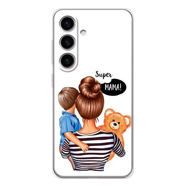 Чехол с принтом «Мама с сыном» для Samsung Galaxy S26 Чехол с принтом «Мама с сыном» для Samsung Galaxy S26