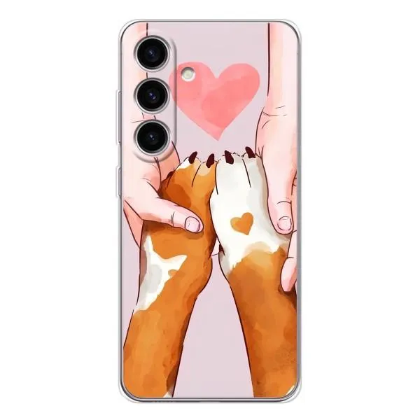 Чехол с принтом «Любовь к собакам» для Samsung Galaxy S26 Чехол с принтом «Любовь к собакам» для Samsung Galaxy S26